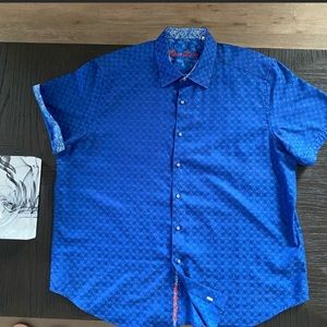 Robert Graham short sleeve men's shirt 3xl